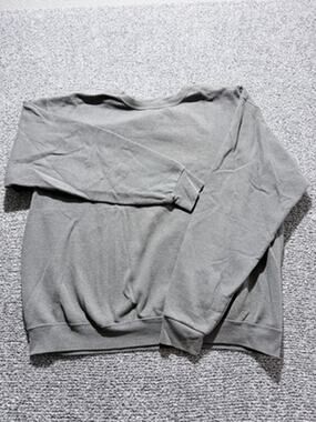 Fruit Of The Loom Grey Normcore, Earthy, Outdoors, Cozy Casual Sweatshirt XL